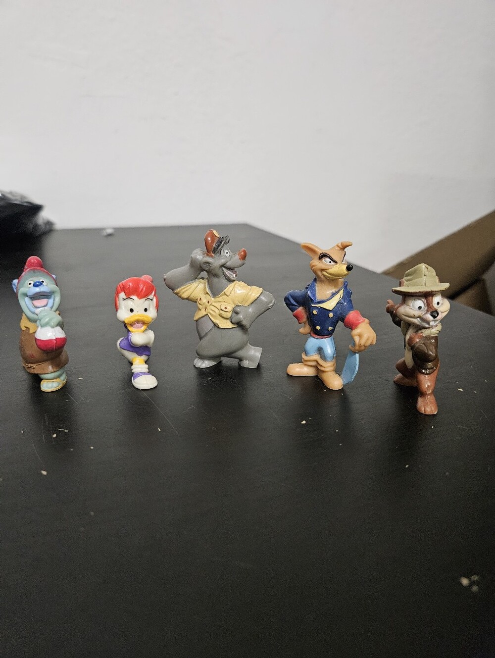 1991 Kellogg's Disney Afternoon Cartoon Action Figure Lot of 5 Baloo don karnage